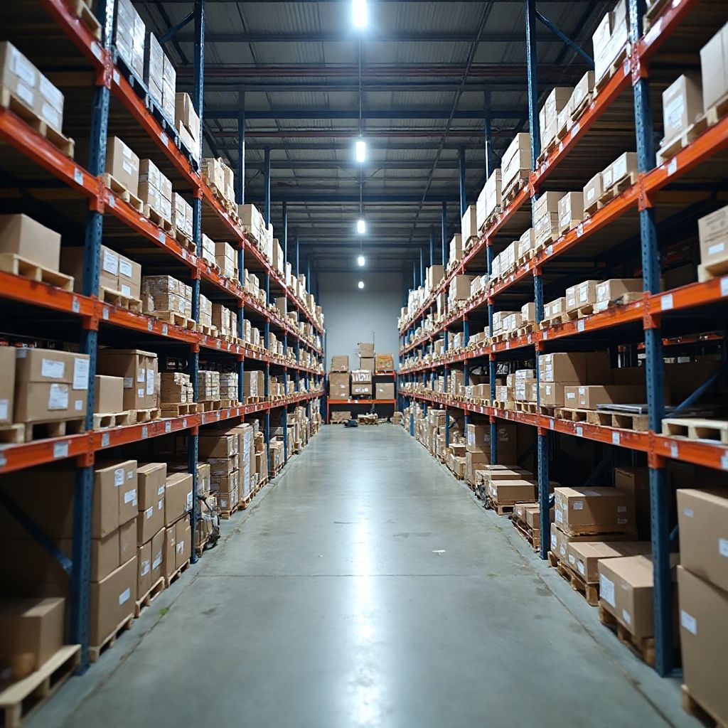 Parts inventory warehouse
