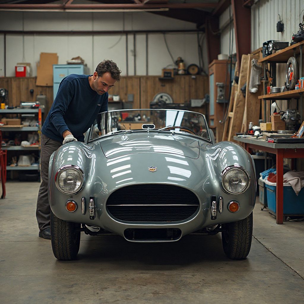 Classic car restoration