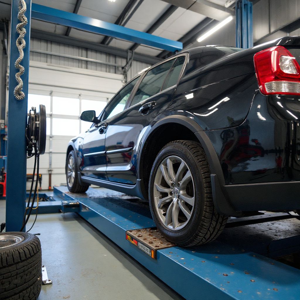 Wheel alignment service
